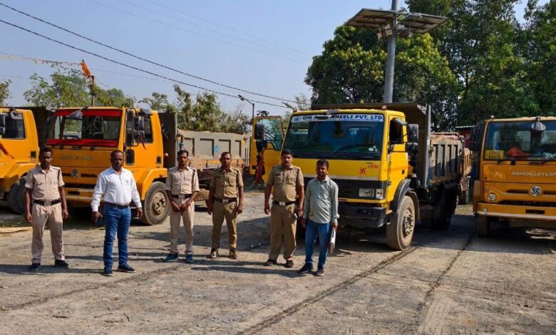 ’प्रदेशभर में अवैध उत्खनन के खिलाफ सख्ती, बलरामपुर में 4 टीपर जब्त’